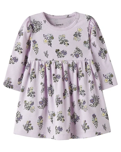 Name It - NBFDoritta Kjole - Lavender Fog